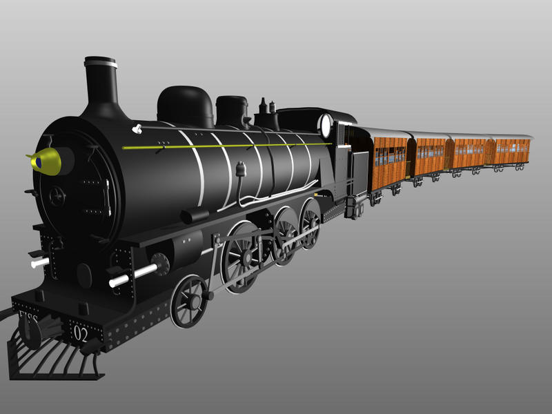 Tren de vapor