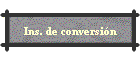 Ins. de conversin